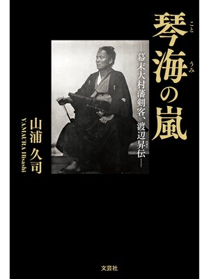 cover image of 琴海の嵐 ─幕末大村藩剣客、渡辺昇伝─